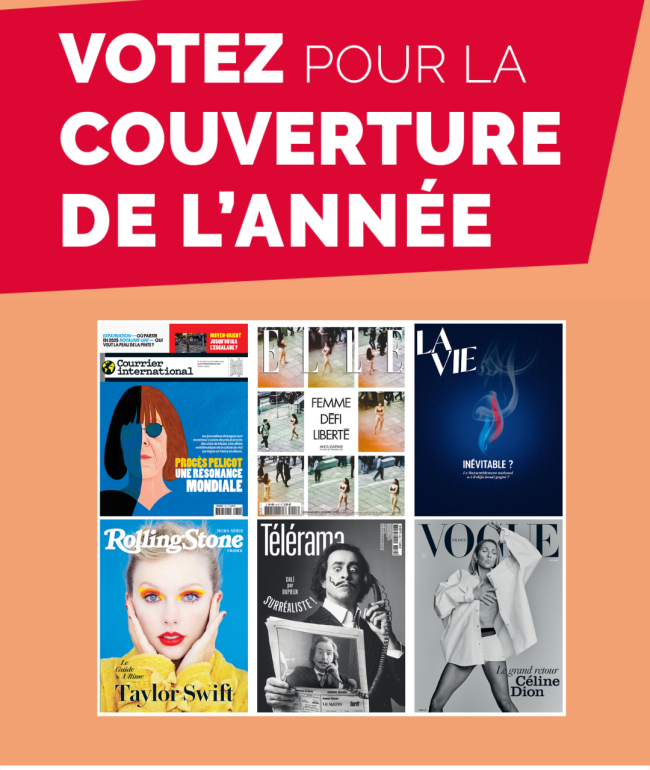 photo de toutes les couvertures des magazines 