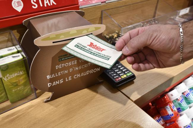 Jeu concours en magasin Ast&eacute;rix